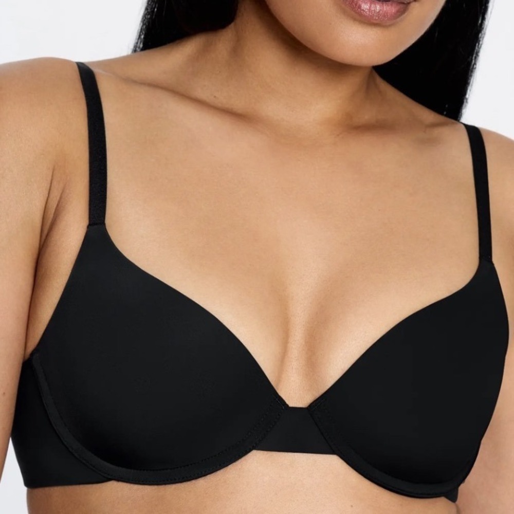 PEPPER Black Padded Bra 38B NWOT